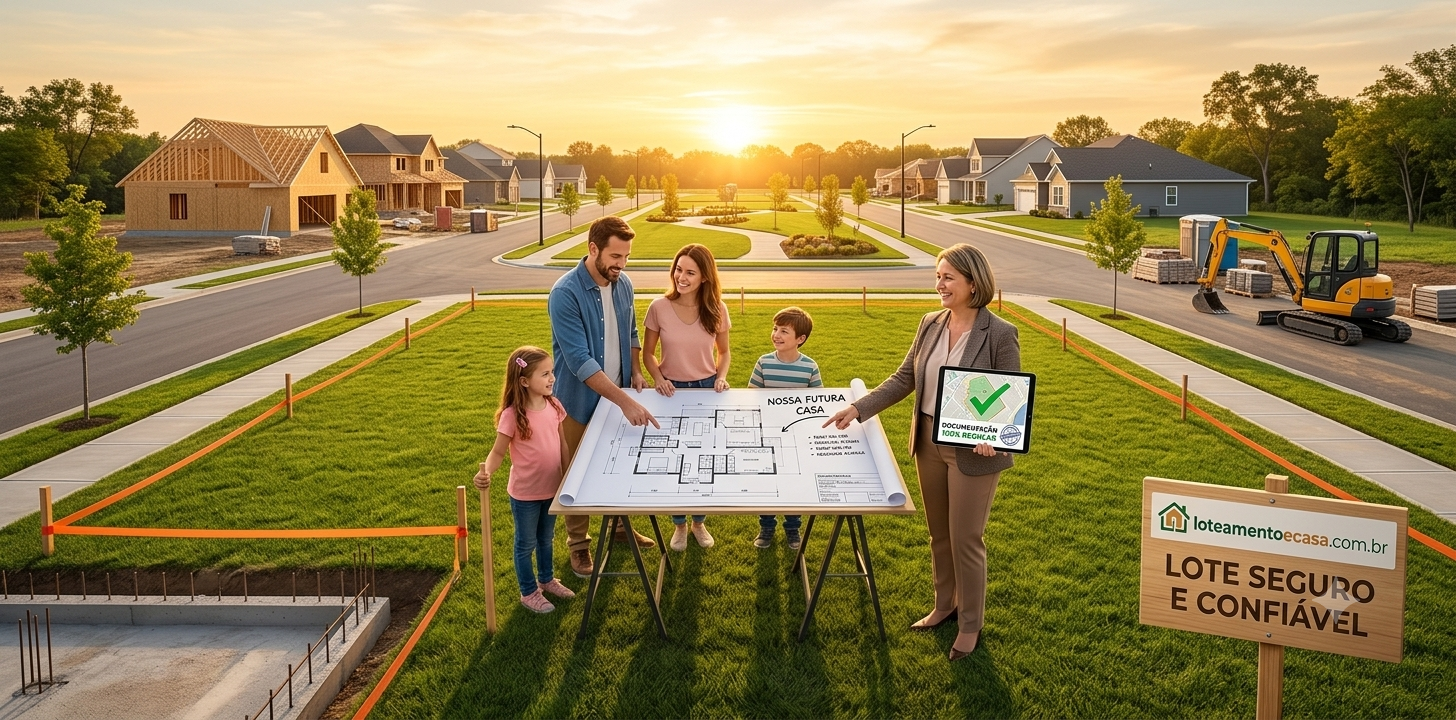 Guia Definitivo: Como Comprar um Lote com Segurança e Construir a Casa dos Seus Sonhos